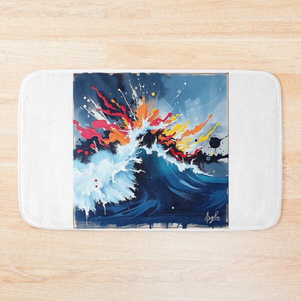 Item preview, Dynamic Ocean Wave Art designed and sold by sharon1210.