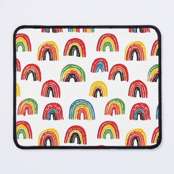 Item preview, Playful Crayon Rainbow Pattern designed and sold by Prismatect.