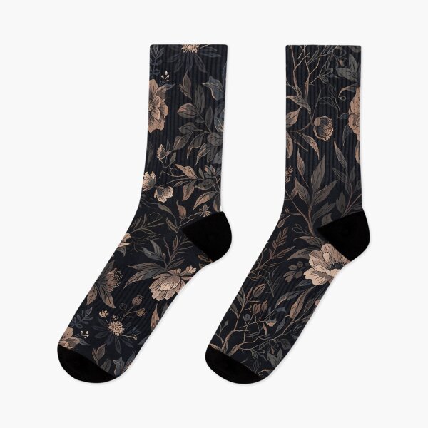 Item preview, Dark Floral Illustration designed and sold by CoolPixels.