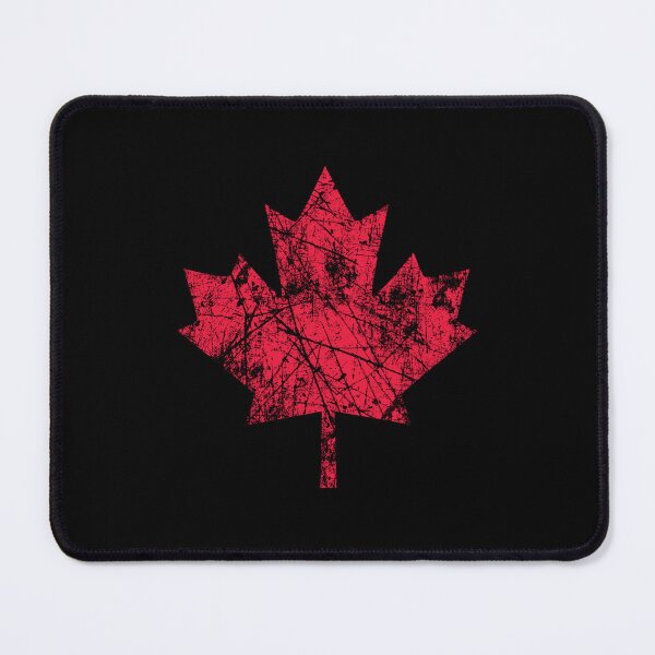 Item preview, Canadian Maple Leaf Grunge Distressed Style In Red designed and sold by skywalkersafa.