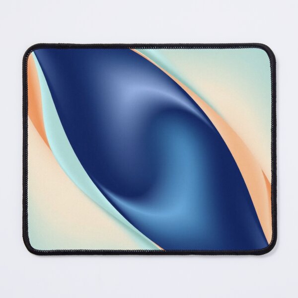 Item preview, Glossy Geometric Shape in Navy, Teal, Peach, and Cream designed and sold by Harmonic_Layers.