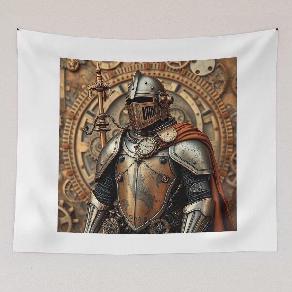 Item preview, Copper and Brass Steampunk Knight designed and sold by sharon1210.