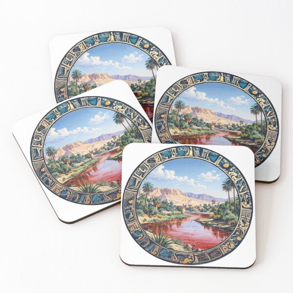 Item preview, The First Plague of Egypt where the Nile turned to blood designed and sold by Grace Graphics.