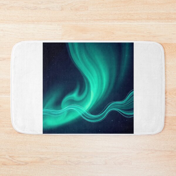 Item preview, Emerald Green Aurora Night Sky designed and sold by sharon1210.
