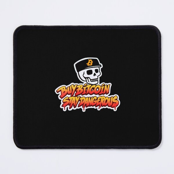 Item preview, Bitcoin Buy Bitcoin Stay Dangerous Graffiti Design designed and sold by RadDeck.