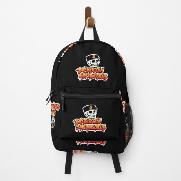 Item preview, Bitcoin Buy Bitcoin Stay Dangerous Graffiti Design designed and sold by RadDeck.