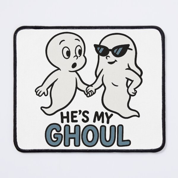 Item preview, Funny Halloween Shirts – He’s My Ghoul designed and sold by artbibun.