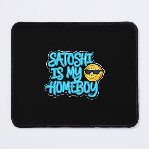 Item preview, Bitcoin Satoshi Is My Homeboy Graffiti Design designed and sold by RadDeck.