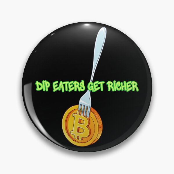 Item preview, Bitcoin Dip Eaters Get Richer Graffiti Design designed and sold by RadDeck.