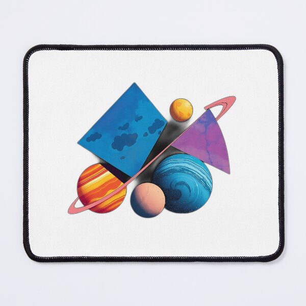 Item preview, Abstract Galaxy Triangular Planets designed and sold by sharon1210.