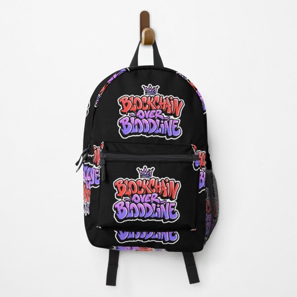 Item preview, Bitcoin Blockchain Over Bloodline Graffiti Design designed and sold by RadDeck.