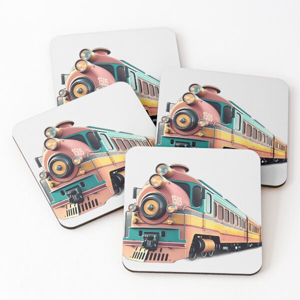 Item preview, 1950s Retro Classic Train Art designed and sold by sharon1210.