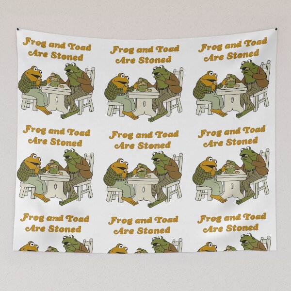 Item preview, Frog and Toad are Stoned designed and sold by MycoMindsMedia.