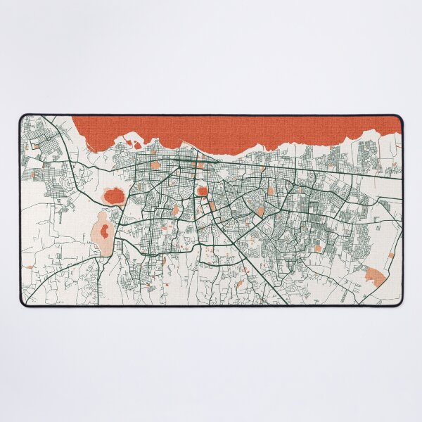 Item preview, Managua City Map of Nicaragua - Bohemian designed and sold by deMAP.