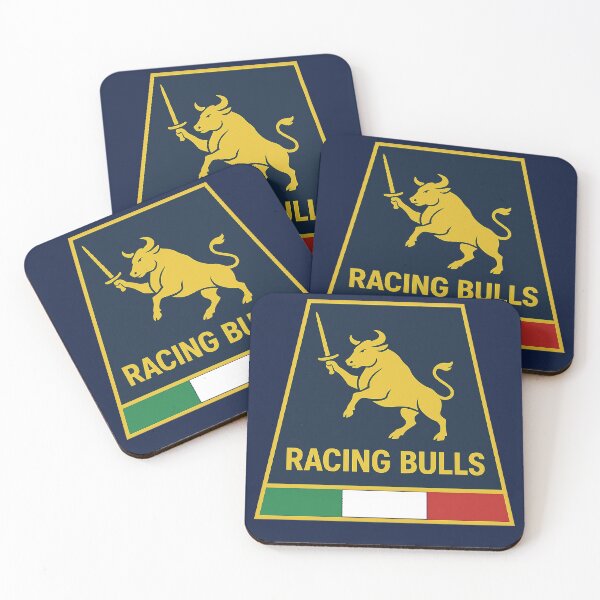Item preview, Racing Bulls Retro Emblem – Tribute to Minardi F1 Legacy designed and sold by Motor-Supplies.