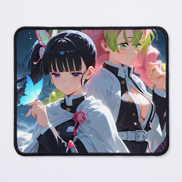 Item preview, Kanao Tsuyuri Demon Slayer Anime Girl Night Butterfly designed and sold by TorbenKuhano.