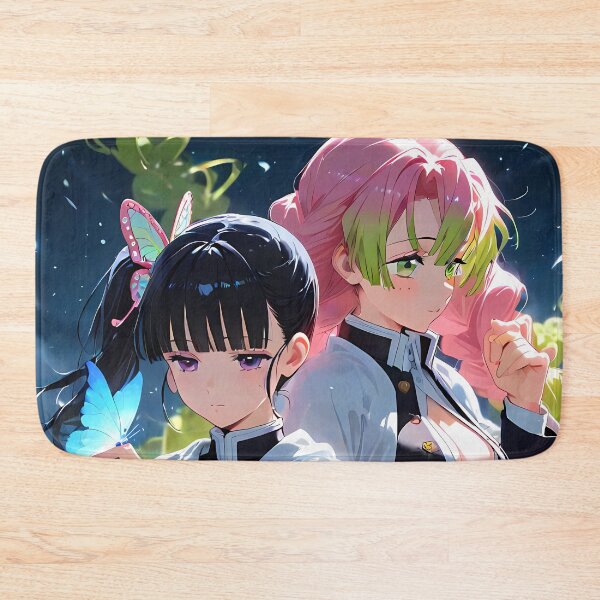 Item preview, Kanao Tsuyuri Demon Slayer Anime Girl Night Butterfly designed and sold by TorbenKuhano.