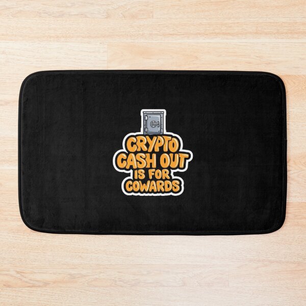 Item preview, Bitcoin Crypto Cash Out Is For Cowards Graffiti Design designed and sold by RadDeck.