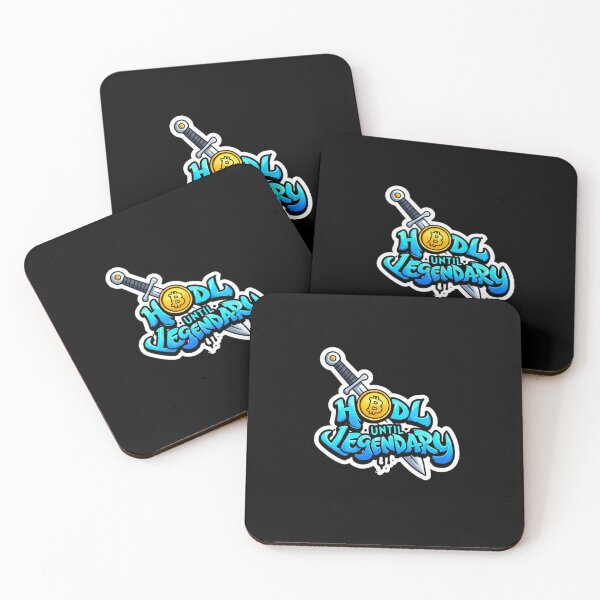 Item preview, Bitcoin Hodl Until Legendary Graffiti Design designed and sold by RadDeck.