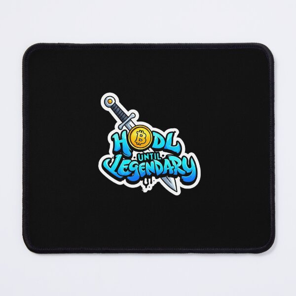 Item preview, Bitcoin Hodl Until Legendary Graffiti Design designed and sold by RadDeck.