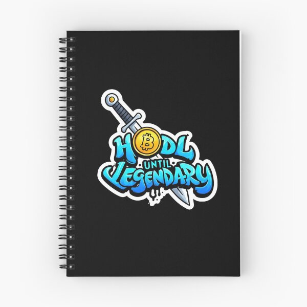 Item preview, Bitcoin Hodl Until Legendary Graffiti Design designed and sold by RadDeck.