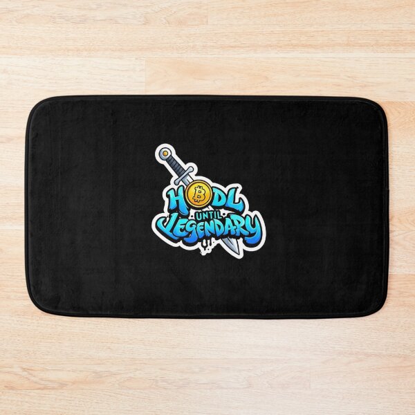 Item preview, Bitcoin Hodl Until Legendary Graffiti Design designed and sold by RadDeck.