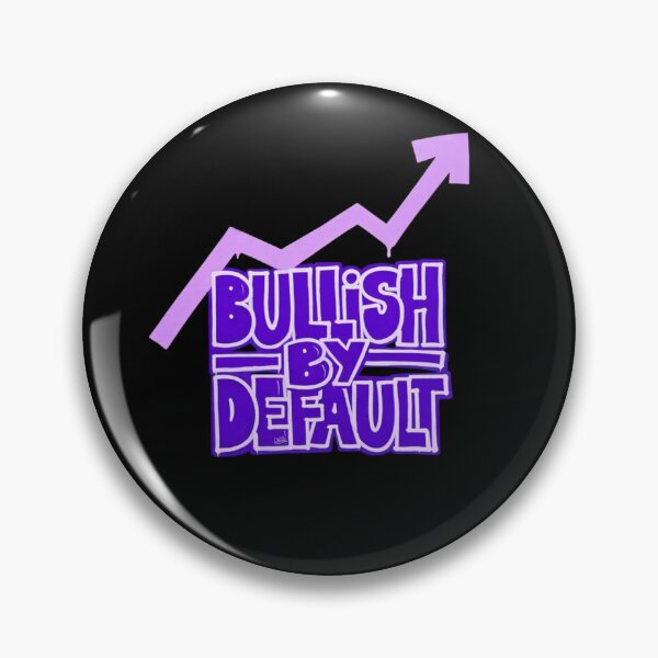 Item preview, Bitcoin Bullish By Default Graffiti Design designed and sold by RadDeck.