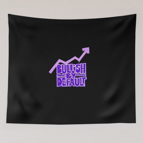 Item preview, Bitcoin Bullish By Default Graffiti Design designed and sold by RadDeck.
