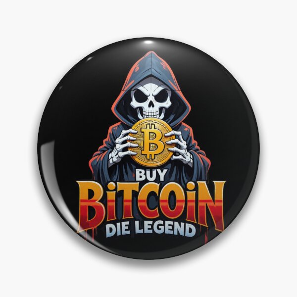 Item preview, Bitcoin Buy Bitcoin Die Legend Graffiti Design designed and sold by RadDeck.