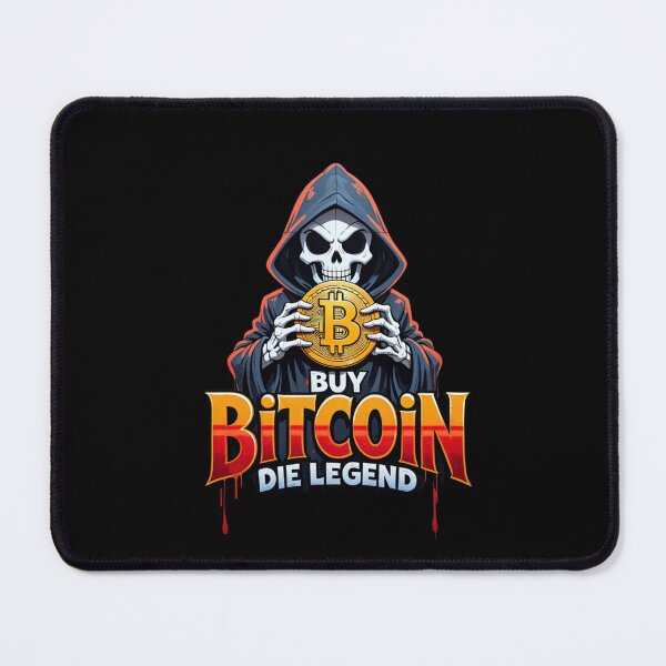 Item preview, Bitcoin Buy Bitcoin Die Legend Graffiti Design designed and sold by RadDeck.