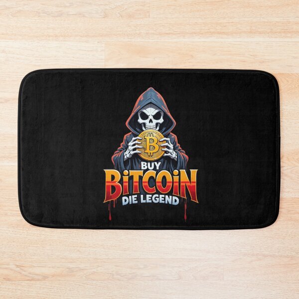 Item preview, Bitcoin Buy Bitcoin Die Legend Graffiti Design designed and sold by RadDeck.