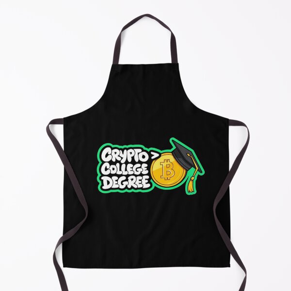 Item preview, Bitcoin Crypto Greater Than College Degree Graffiti Design designed and sold by RadDeck.