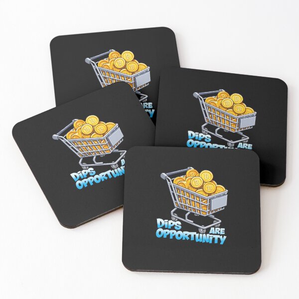 Item preview, Bitcoin Dips Are Opportunity Graffiti Design designed and sold by RadDeck.