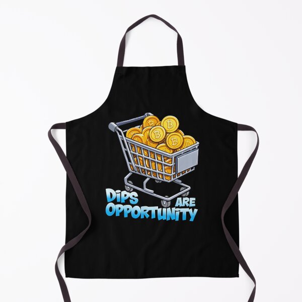 Item preview, Bitcoin Dips Are Opportunity Graffiti Design designed and sold by RadDeck.