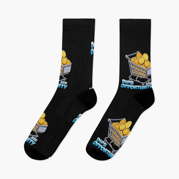 Item preview, Bitcoin Dips Are Opportunity Graffiti Design designed and sold by RadDeck.