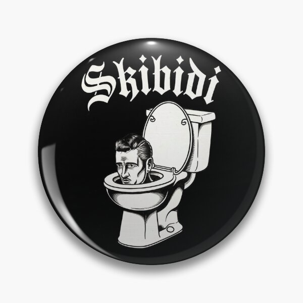Item preview,  Skibidi Toilet Goth Black Metal designed and sold by HayleeBailey.