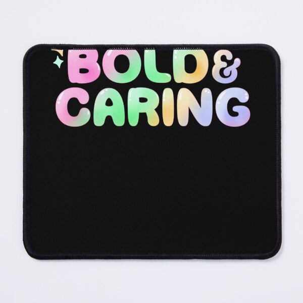 Item preview, Bold & Caring in Pastel Rainbow designed and sold by NewmanArtFas.