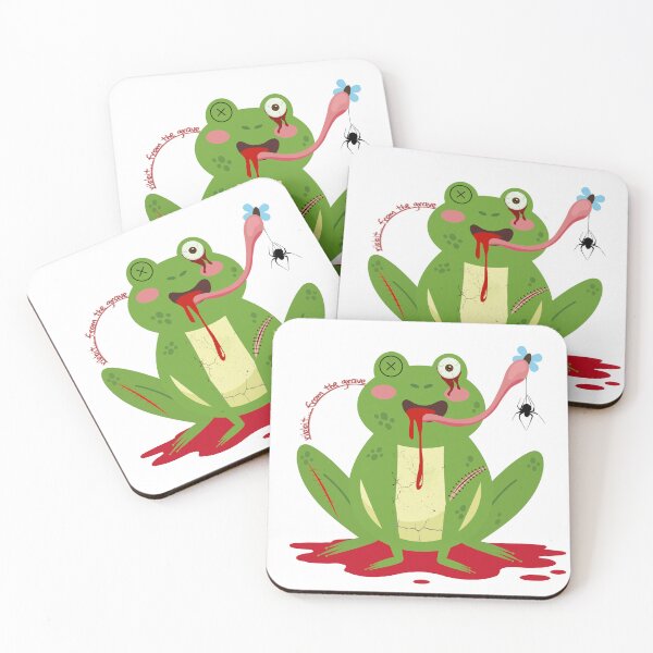 Item preview, Undead Froggy – Ribbit from the Grave designed and sold by ZEYCAT.