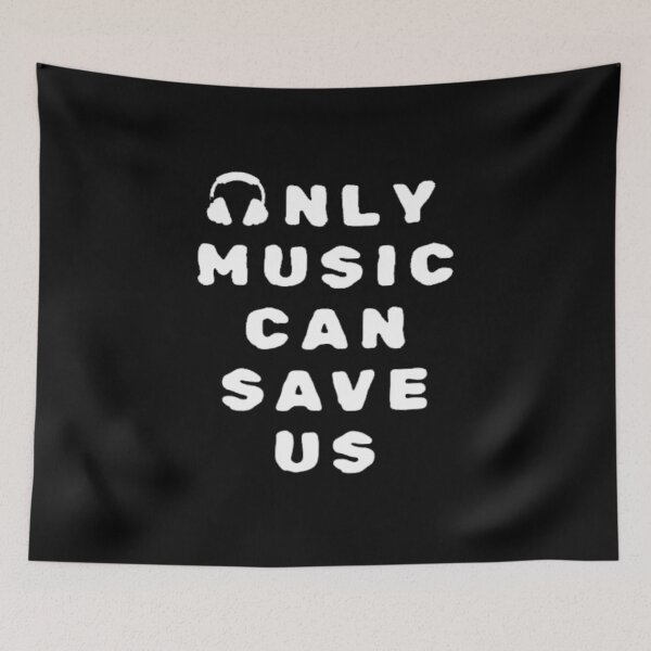 Item preview, Only Music Can Save Us – Retro #14 designed and sold by creativerooney.