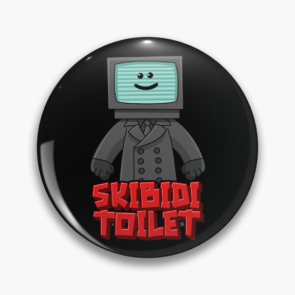 Item preview, Skibidi Toilet Cute Funny Design designed and sold by HayleeBailey.