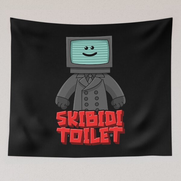 Item preview, Skibidi Toilet Cute Funny Design designed and sold by HayleeBailey.