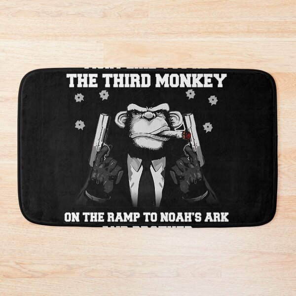 Item preview, If you re going to fight Fight like you re The third monkey   designed and sold by NewmanArtFas.