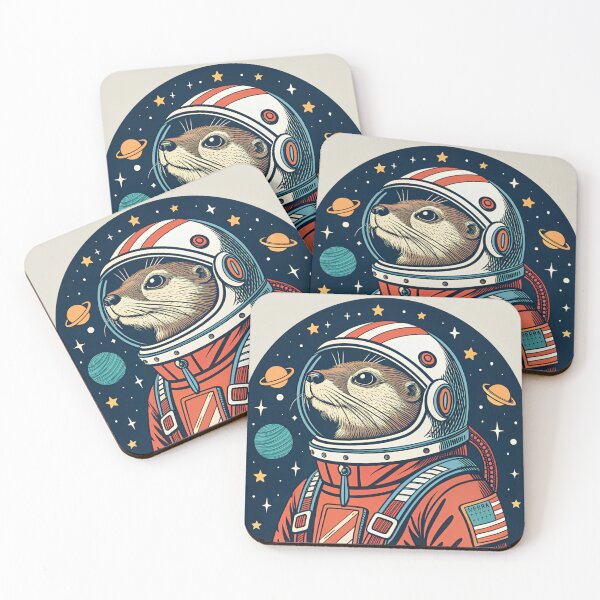 Item preview, Otternaut - Retro Thunderbolt v.3 designed and sold by Made For Each Otter.