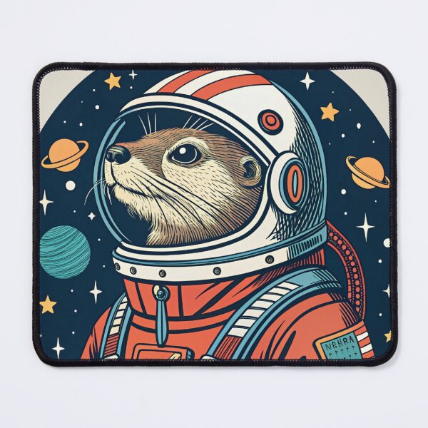Item preview, Otternaut - Retro Thunderbolt v.3 designed and sold by Made For Each Otter.