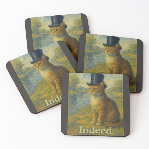 Item preview, Indeed, the Gentleman Cat designed and sold by ShubieDoo12.