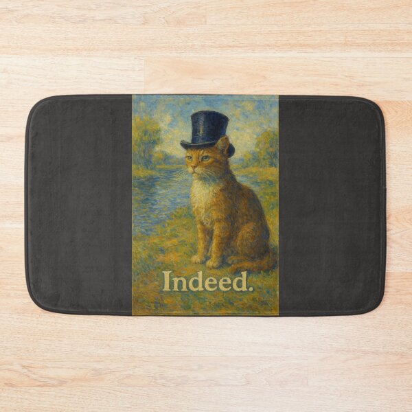 Item preview, Indeed, the Gentleman Cat designed and sold by ShubieDoo12.