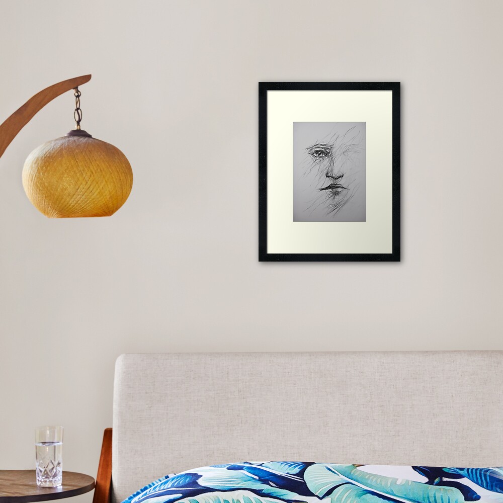 Item preview, Framed Art Print designed and sold by Anthropolog.