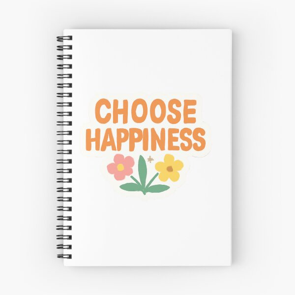 Item preview, Choose Happiness - Motivational Words for a Productive Day designed and sold by CosmicSeasonsStudio.