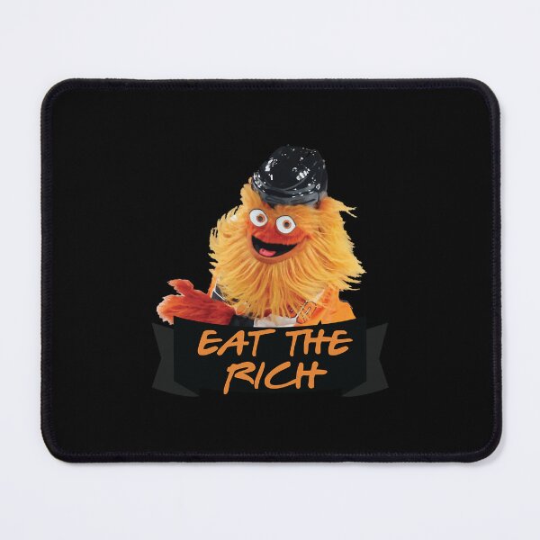 Item preview, Eat The Rich Gritty Sticker designed and sold by ChairToSparee.