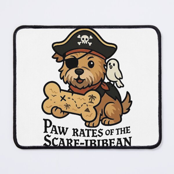 Item preview, Funny Halloween Shirts – Paw-rates of the Xcare-ibean designed and sold by artbibun.